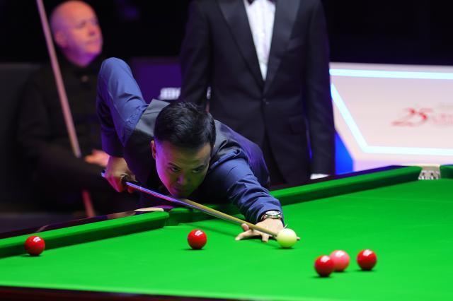 海星体育APP-傅家俊轰147分“绝杀”希金斯 挺进香港大师赛决赛